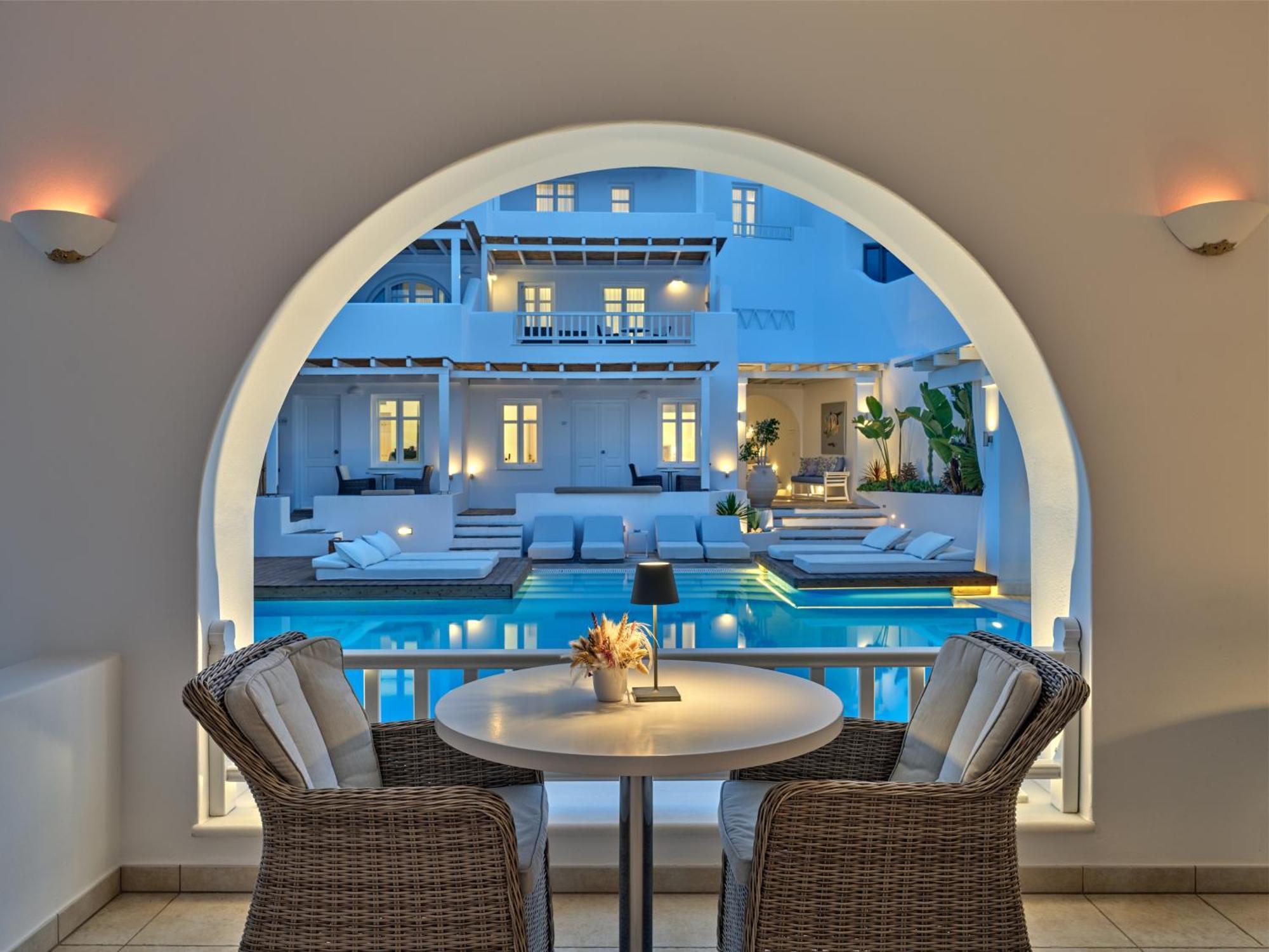 Stelia Mare Boutique Hotel Naousa  Bagian luar foto