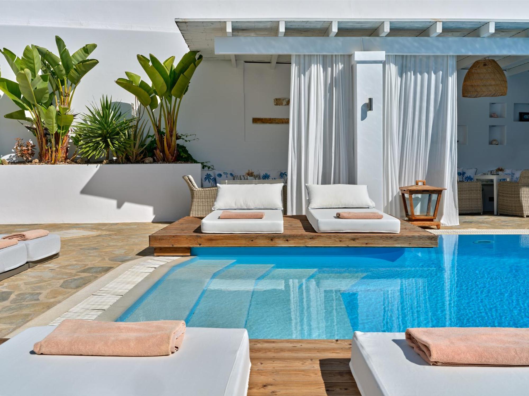 Stelia Mare Boutique Hotel Naousa  Bagian luar foto