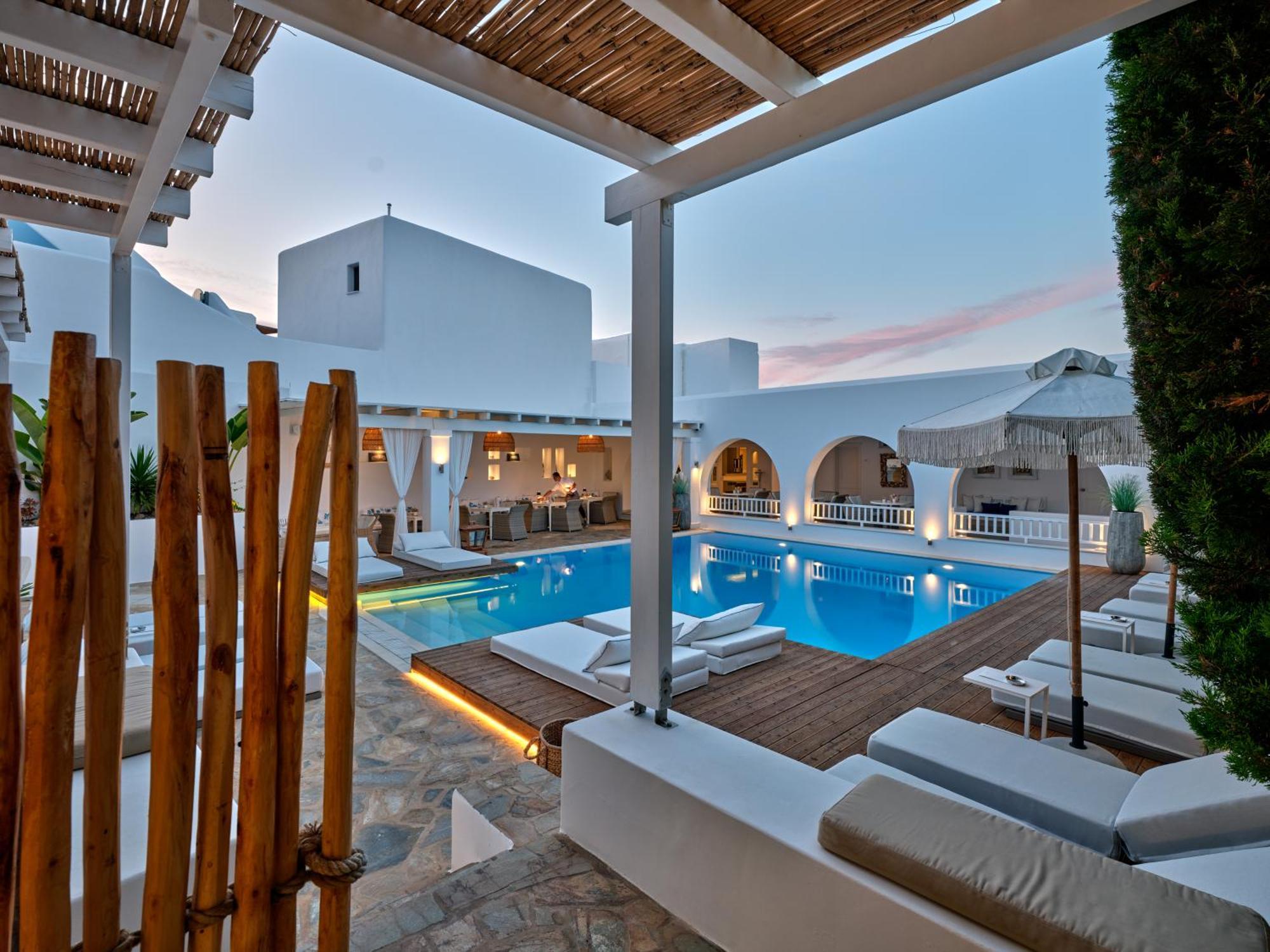 Stelia Mare Boutique Hotel Naousa  Bagian luar foto